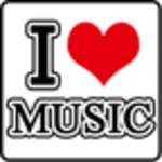 i love music android application logo